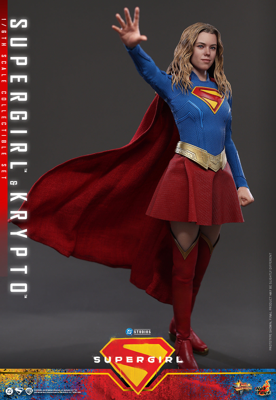 Hot Toys – MMS869 – Supergirl: Supergirl & Krypto 1/6th scale Collectible Figure - Preorder