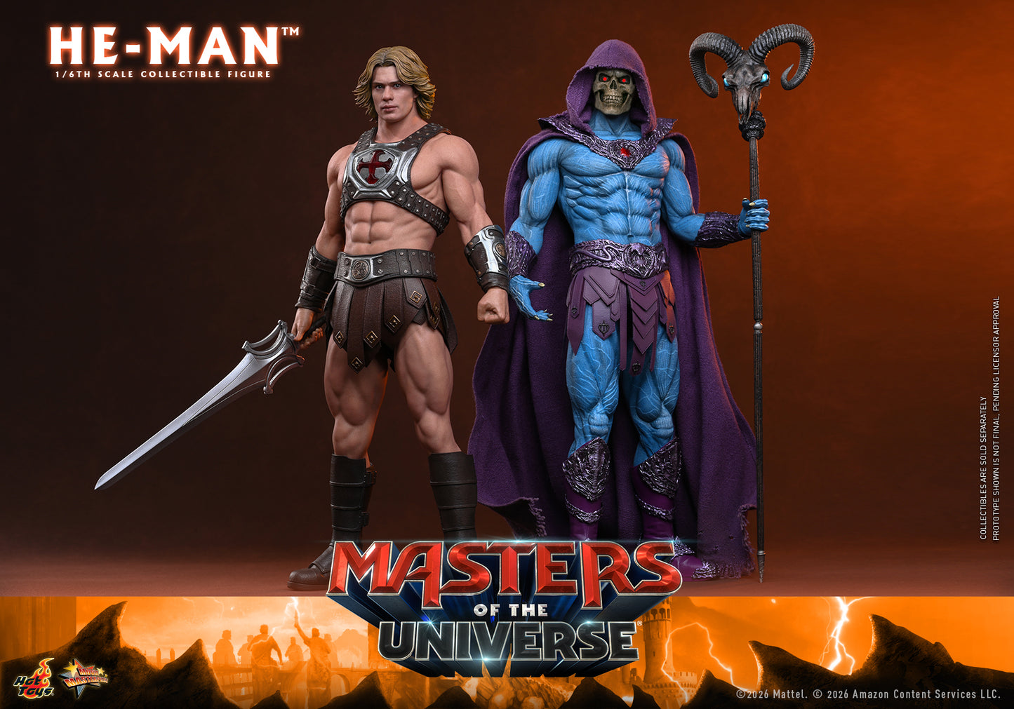 Hot Toys – MMS888 – MASTER OF THE UNIVERSE: He-Man 1/6th scale Collectible Figure - Pre-order