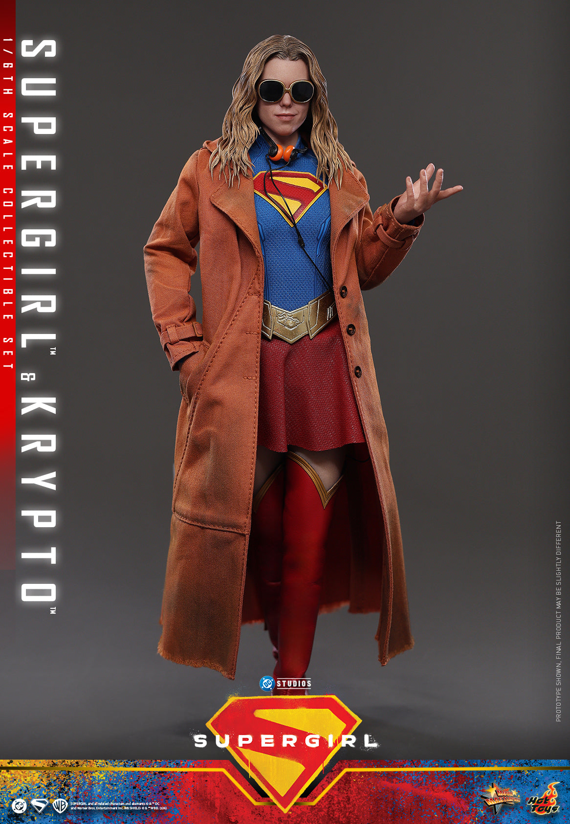 Hot Toys – MMS869 – Supergirl: Supergirl & Krypto 1/6th scale Collectible Figure - Preorder