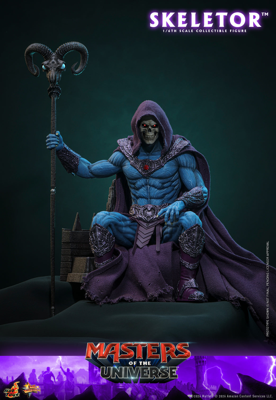 Hot Toys - MMS889 - Master of the Universe: Skeletor 1/6th scale Collectible Figure - Pre-order