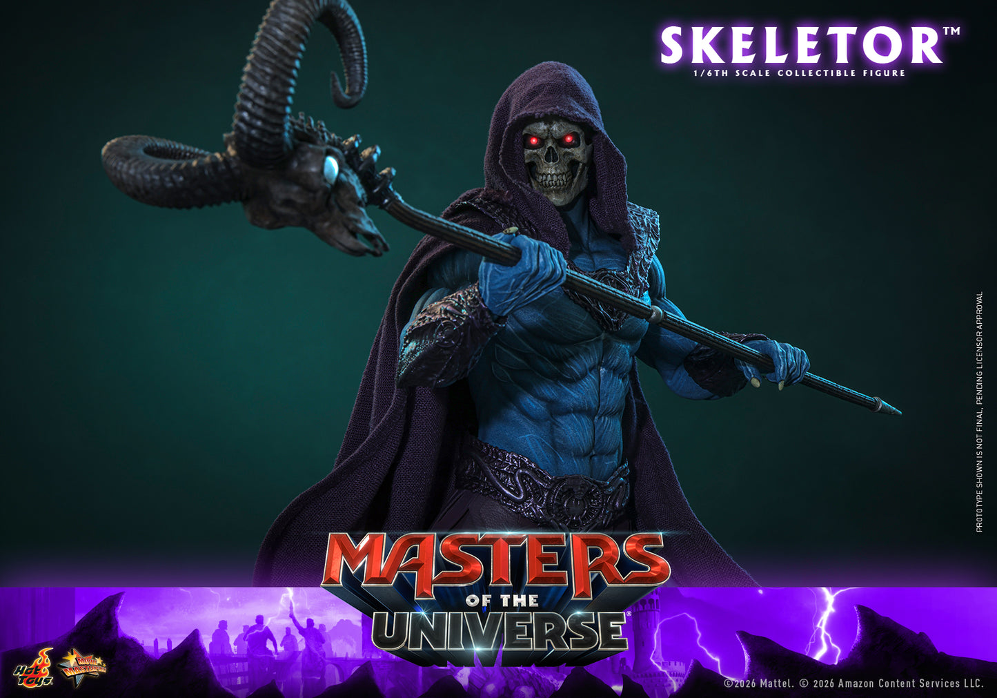 Hot Toys - MMS889 - Master of the Universe: Skeletor 1/6th scale Collectible Figure - Pre-order