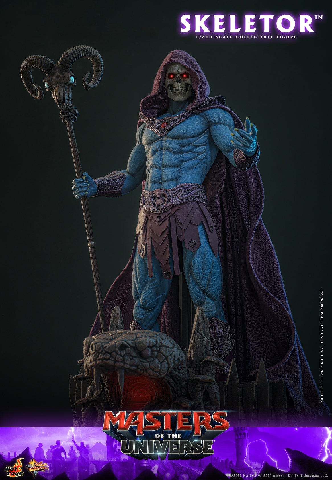 Hot Toys - MMS889 - Master of the Universe: Skeletor 1/6th scale Collectible Figure - Pre-order