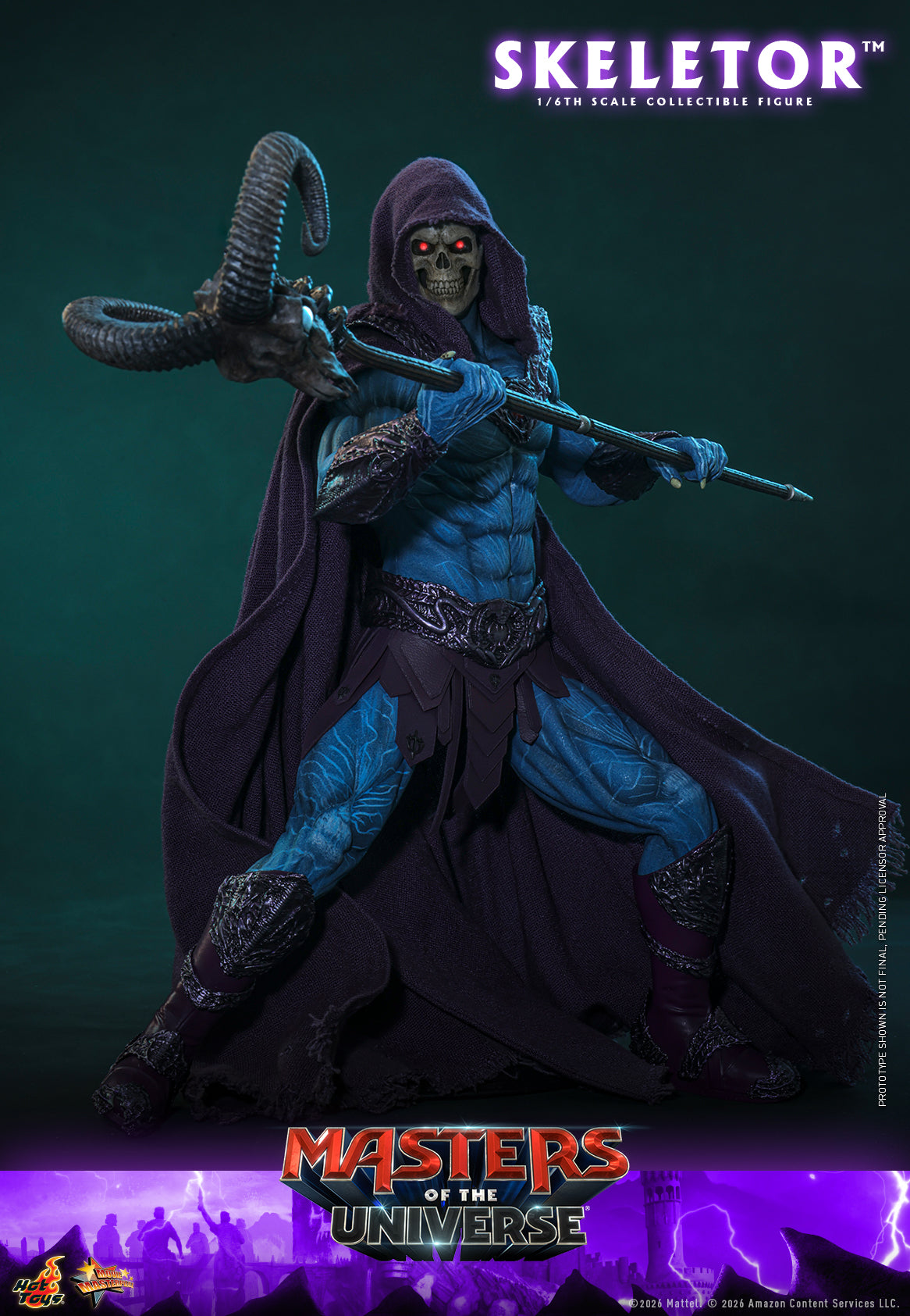 Hot Toys - MMS889 - Master of the Universe: Skeletor 1/6th scale Collectible Figure - Pre-order
