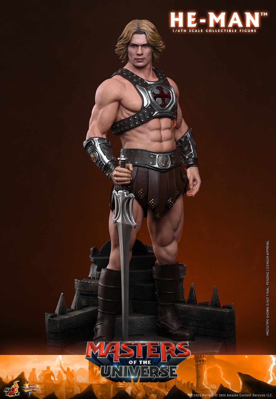 Hot Toys – MMS888 – MASTER OF THE UNIVERSE: He-Man 1/6th scale Collectible Figure - Pre-order