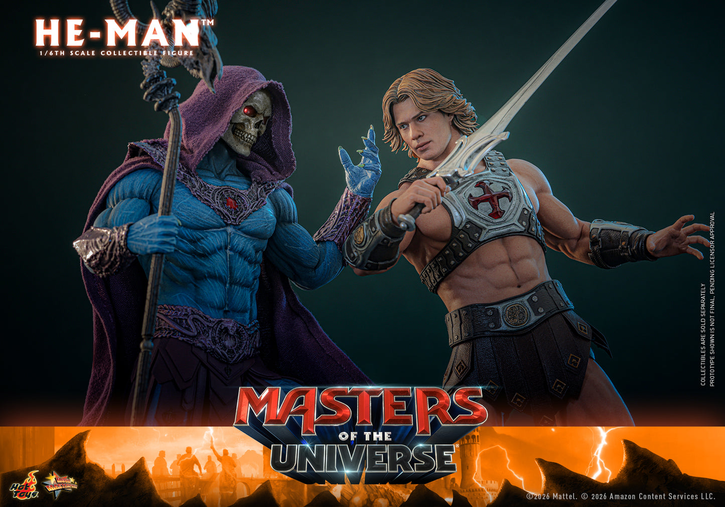 Hot Toys – MMS888 – MASTER OF THE UNIVERSE: He-Man 1/6th scale Collectible Figure - Pre-order