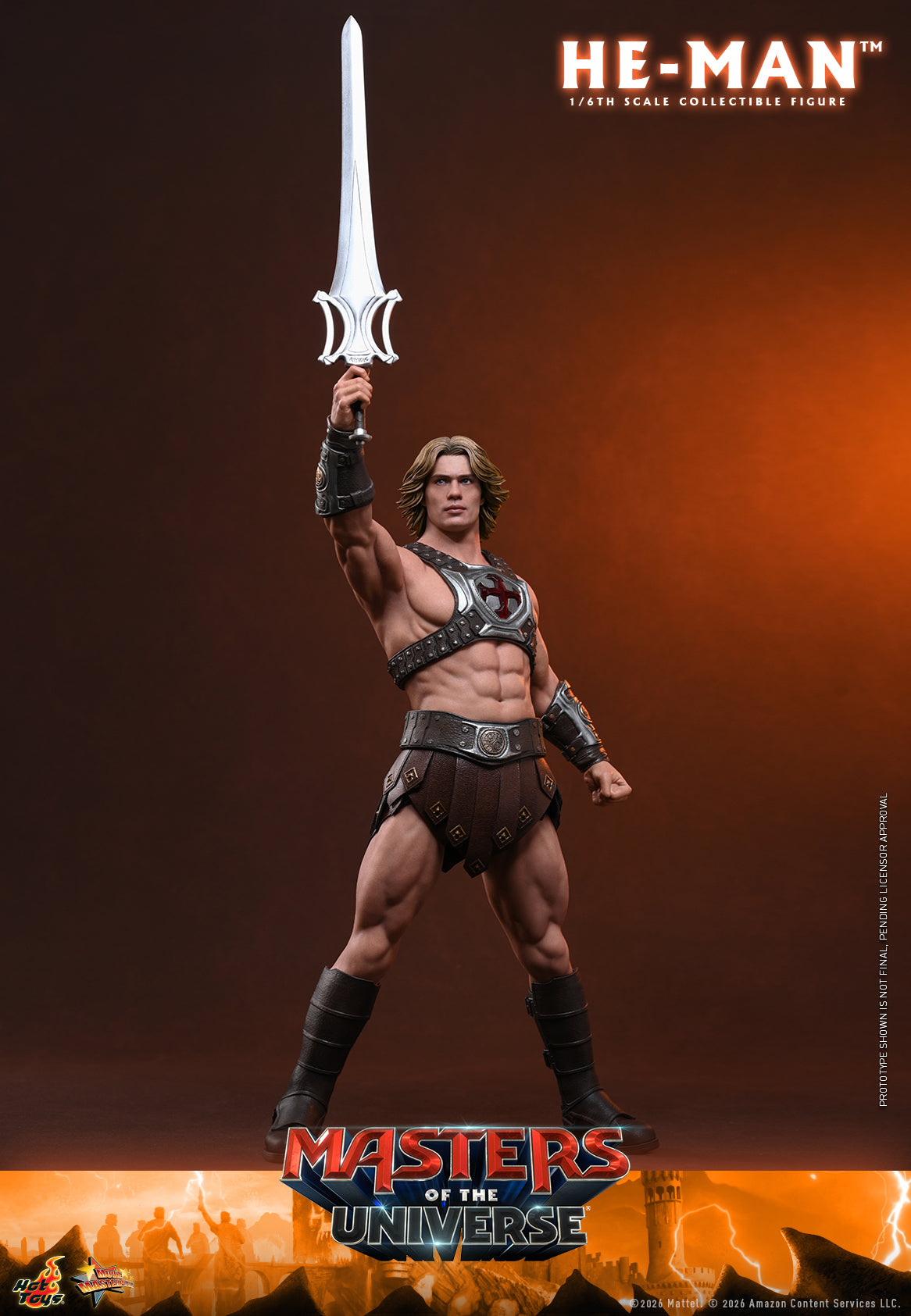 Hot Toys – MMS888 – MASTER OF THE UNIVERSE: He-Man 1/6th scale Collectible Figure - Pre-order