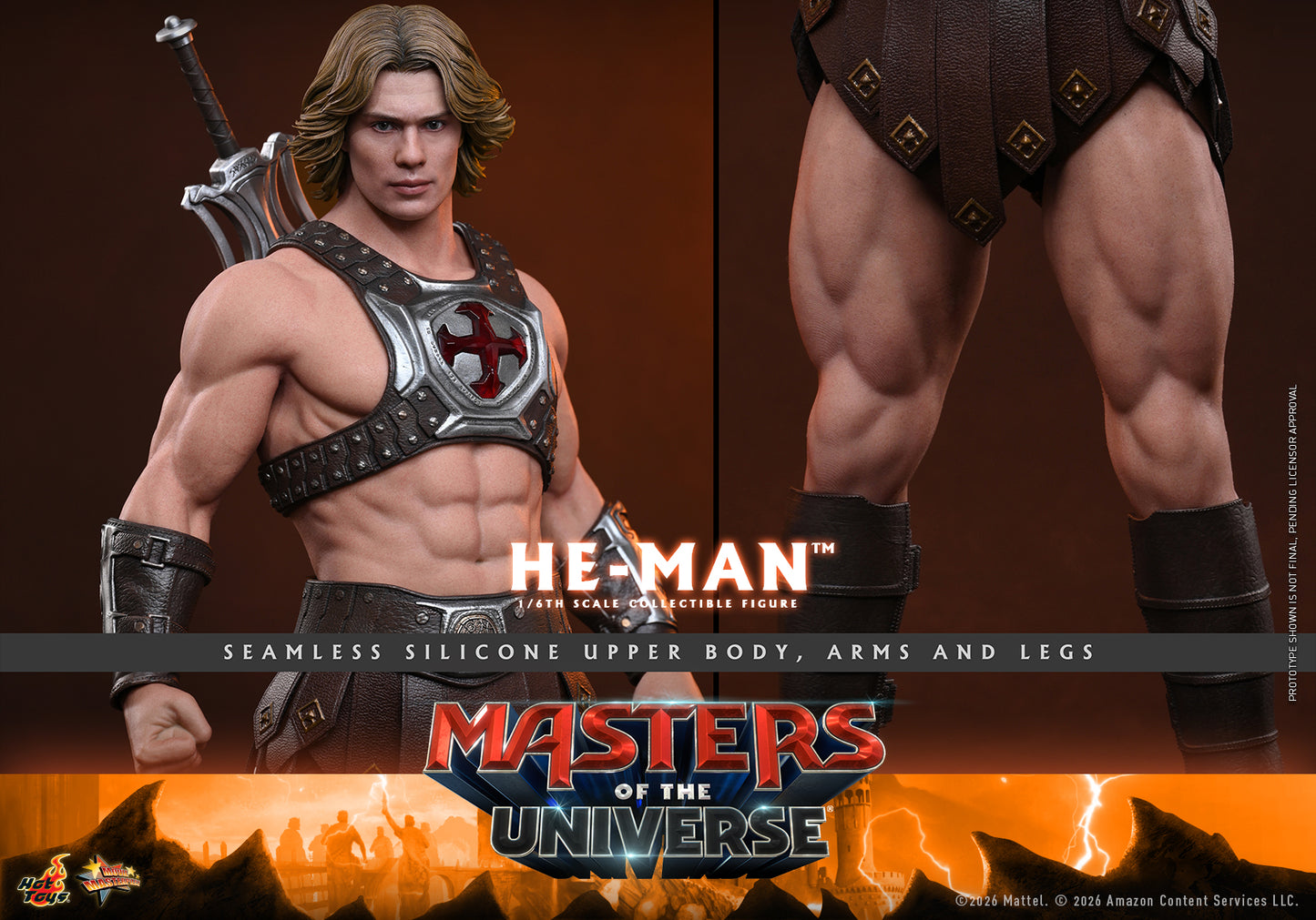 Hot Toys – MMS888 – MASTER OF THE UNIVERSE: He-Man 1/6th scale Collectible Figure - Pre-order