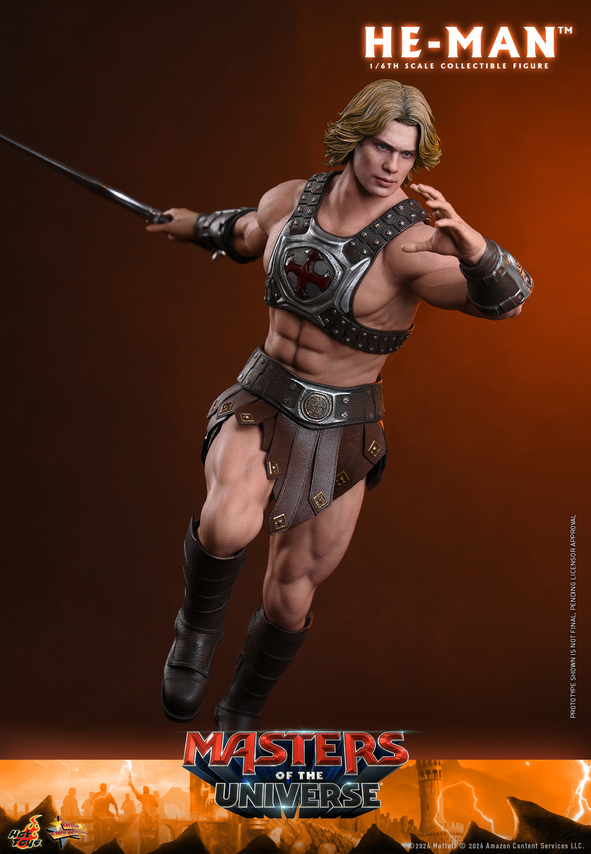Hot Toys – MMS888 – MASTER OF THE UNIVERSE: He-Man 1/6th scale Collectible Figure - Pre-order