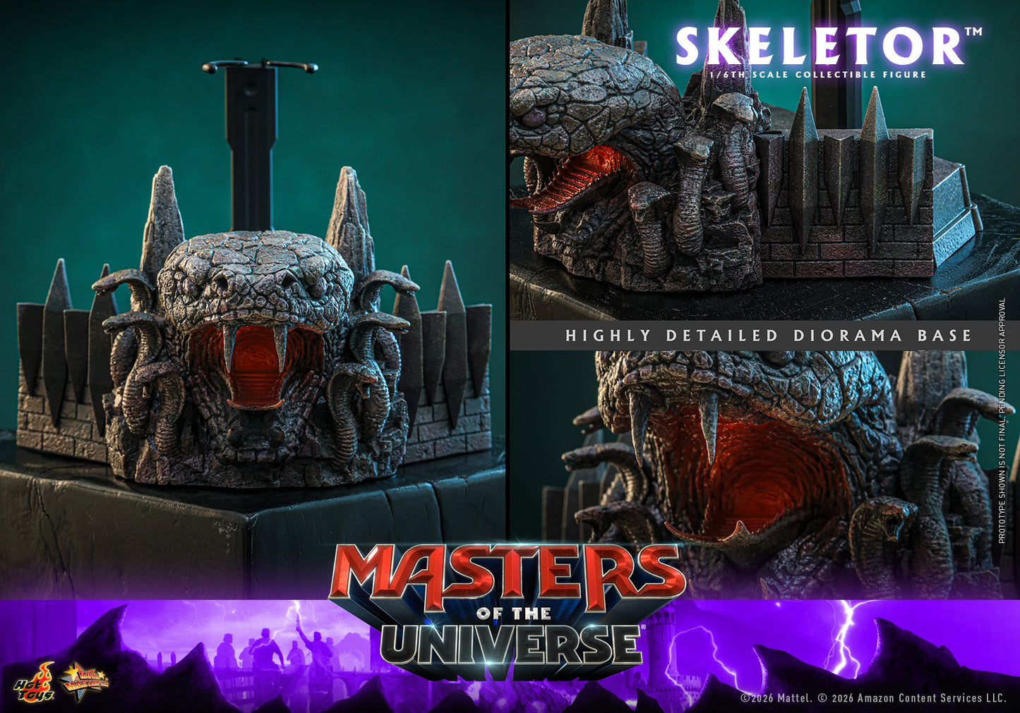 Hot Toys - MMS889 - Master of the Universe: Skeletor 1/6th scale Collectible Figure - Pre-order