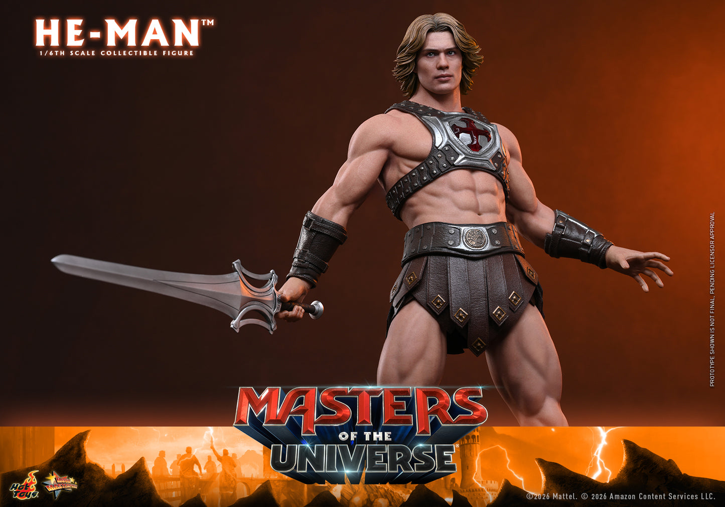 Hot Toys – MMS888 – MASTER OF THE UNIVERSE: He-Man 1/6th scale Collectible Figure - Pre-order