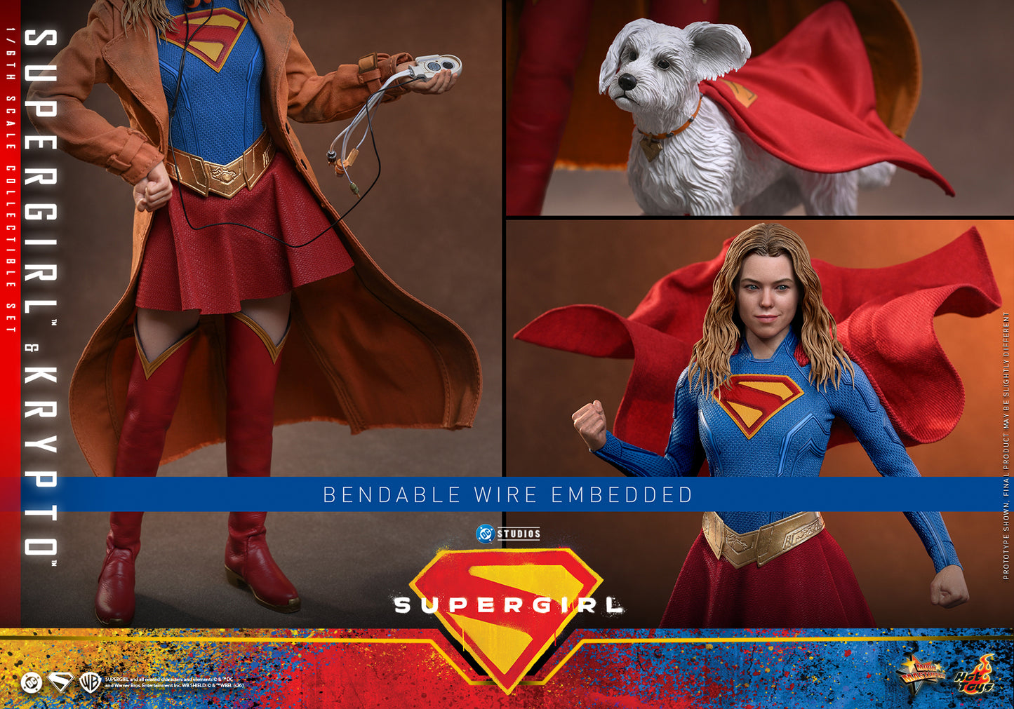 Hot Toys – MMS869 – Supergirl: Supergirl & Krypto 1/6th scale Collectible Figure - Preorder