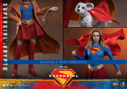 Hot Toys – MMS869 – Supergirl: Supergirl & Krypto 1/6th scale Collectible Figure - Preorder