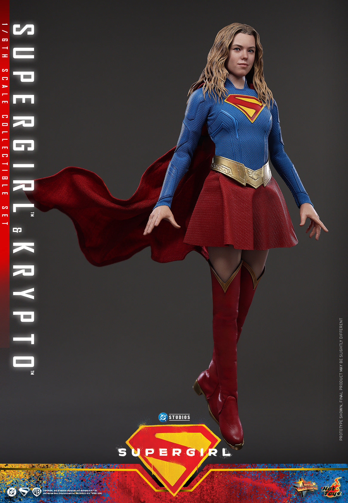 Hot Toys – MMS869 – Supergirl: Supergirl & Krypto 1/6th scale Collectible Figure - Preorder