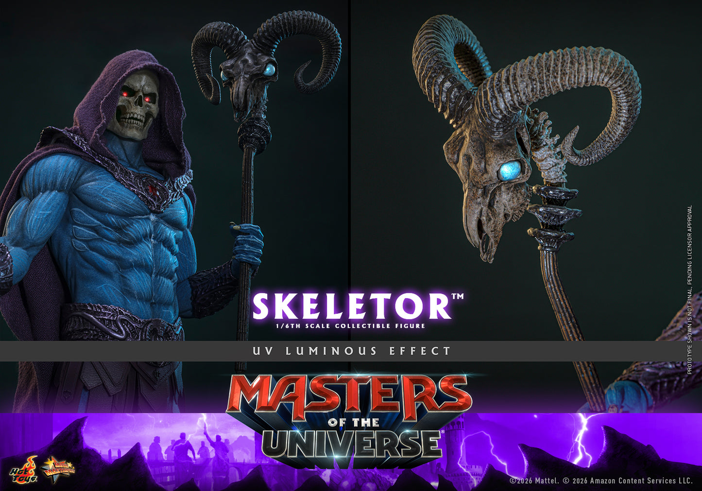 Hot Toys - MMS889 - Master of the Universe: Skeletor 1/6th scale Collectible Figure - Pre-order