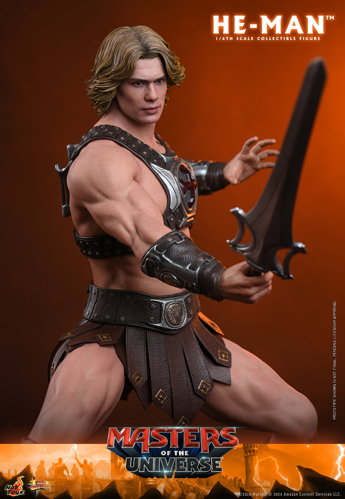 Hot Toys – MMS888 – MASTER OF THE UNIVERSE: He-Man 1/6th scale Collectible Figure - Pre-order