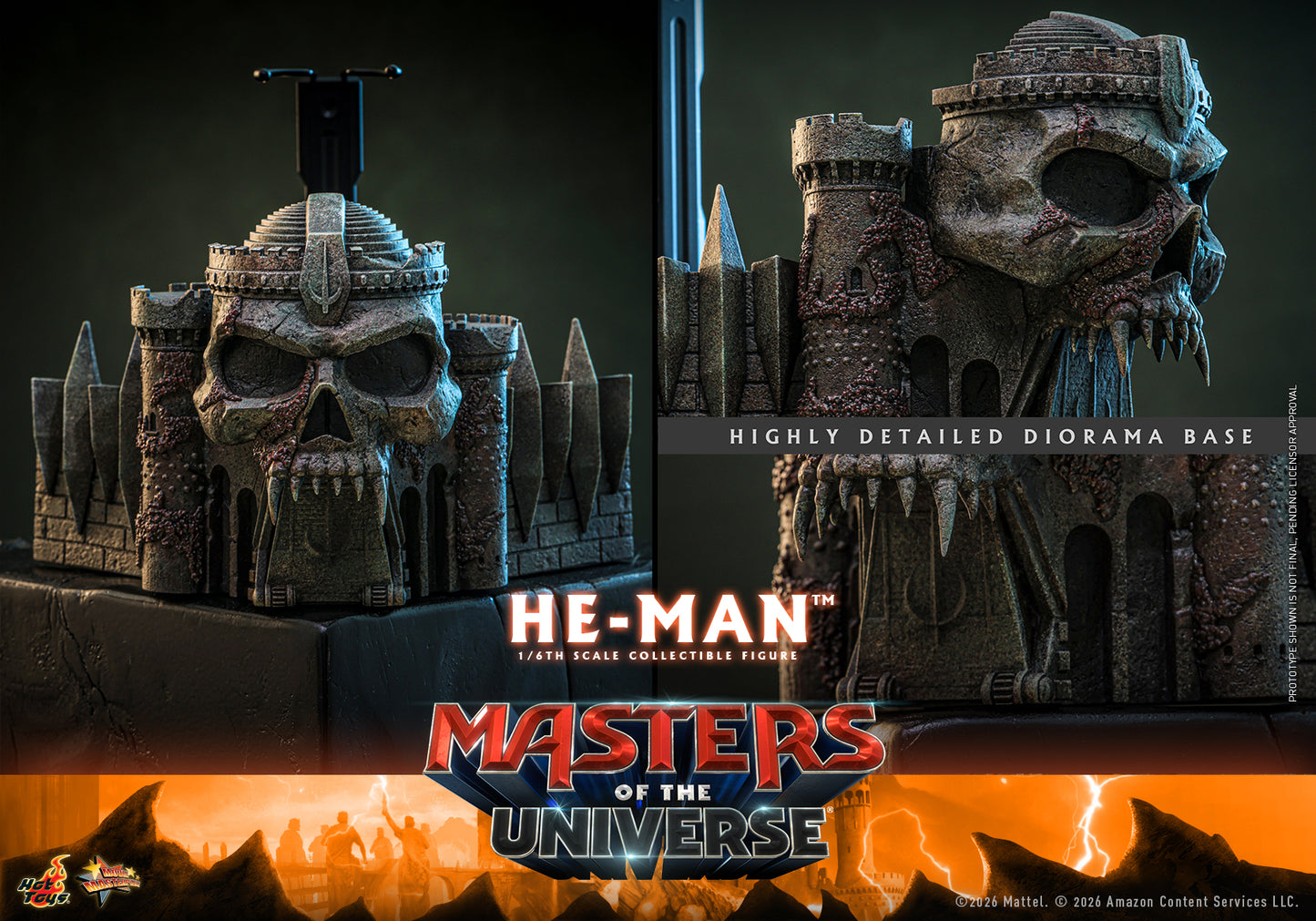 Hot Toys – MMS888 – MASTER OF THE UNIVERSE: He-Man 1/6th scale Collectible Figure - Pre-order