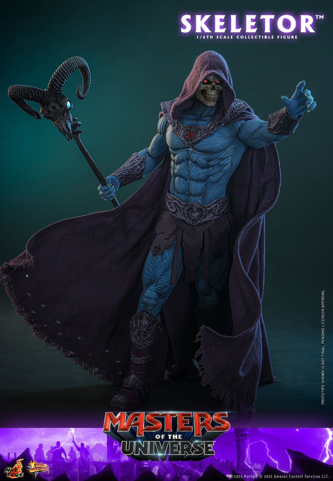 Hot Toys - MMS889 - Master of the Universe: Skeletor 1/6th scale Collectible Figure - Pre-order