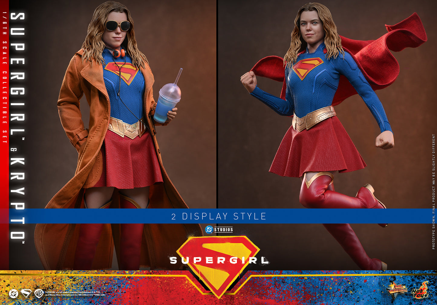 Hot Toys – MMS869 – Supergirl: Supergirl & Krypto 1/6th scale Collectible Figure - Preorder