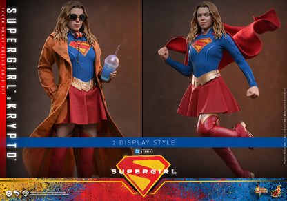 Hot Toys – MMS869 – Supergirl: Supergirl & Krypto 1/6th scale Collectible Figure - Preorder