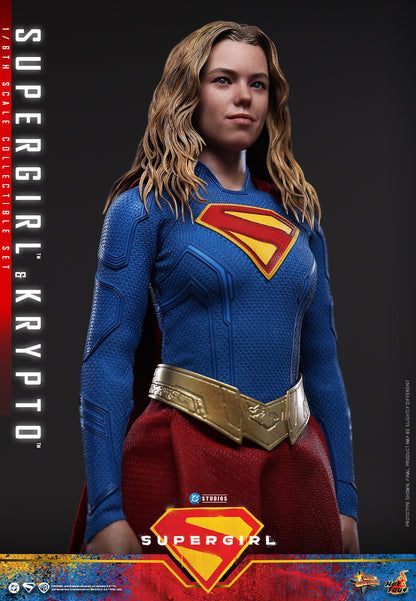 Hot Toys – MMS869 – Supergirl: Supergirl & Krypto 1/6th scale Collectible Figure - Preorder