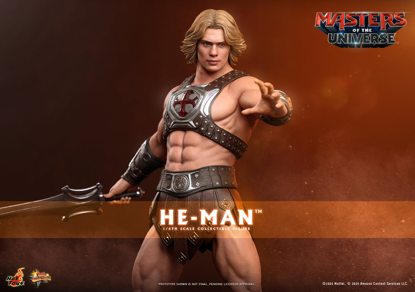 Hot Toys – MMS888 – MASTER OF THE UNIVERSE: He-Man 1/6th scale Collectible Figure - Pre-order
