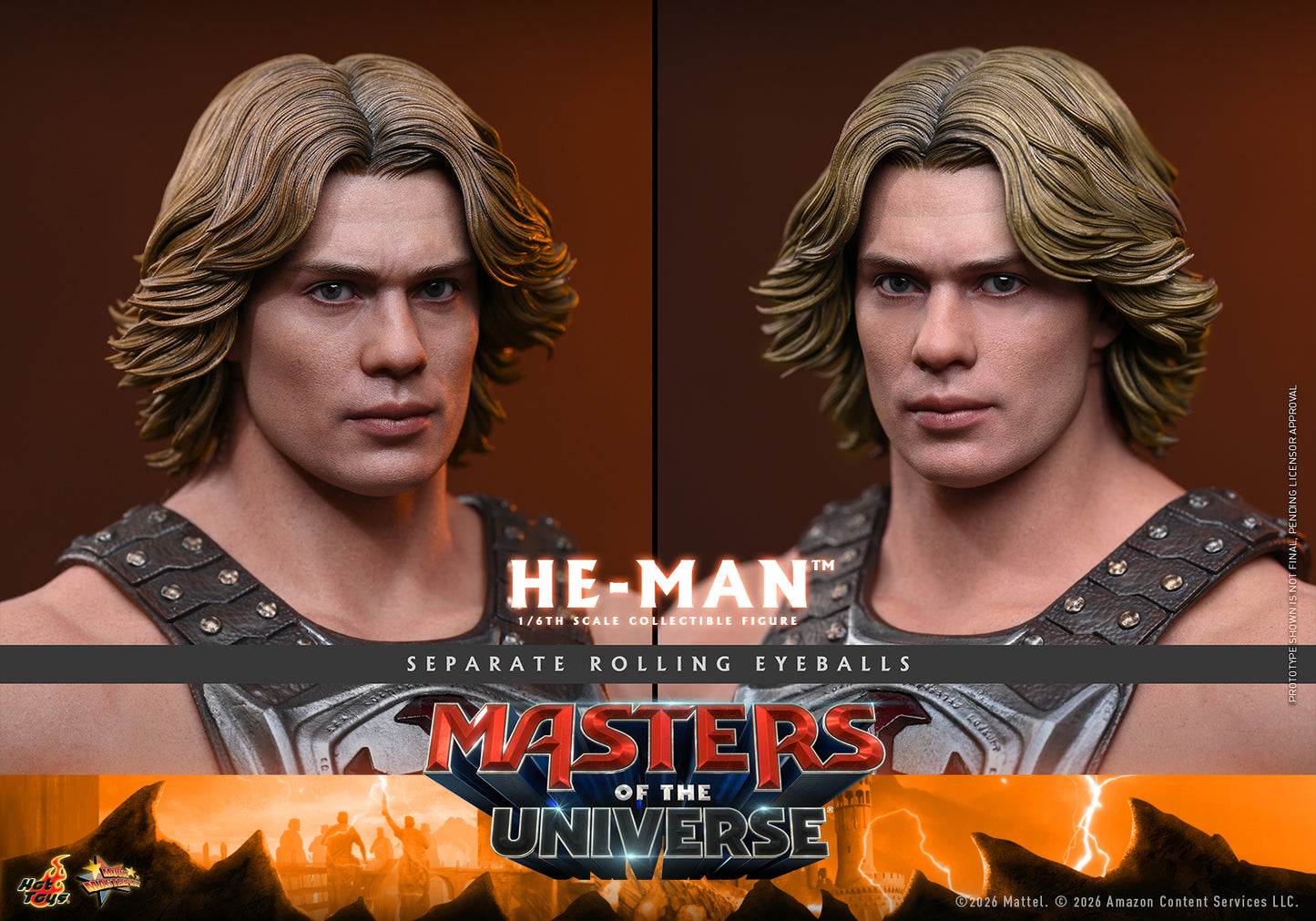 Hot Toys – MMS888 – MASTER OF THE UNIVERSE: He-Man 1/6th scale Collectible Figure - Pre-order