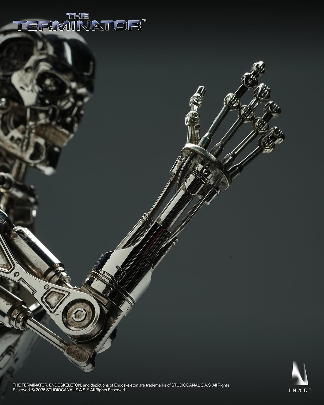 Inart Collectibles - The Terminator: T-800 Endoskeleton 1/6 Collectible Figure Pre-order