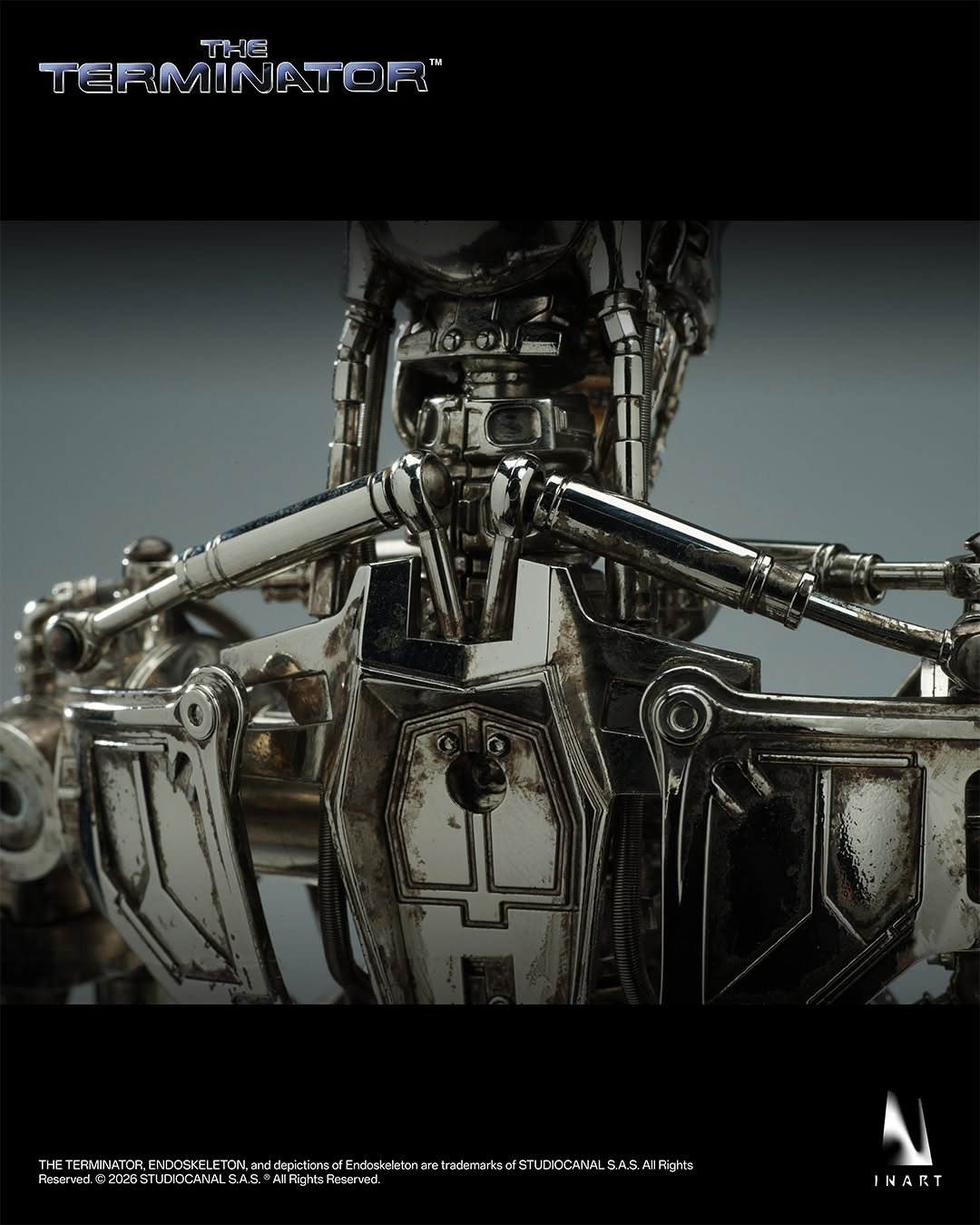 Inart Collectibles - The Terminator: T-800 Endoskeleton 1/6 Collectible Figure Pre-order