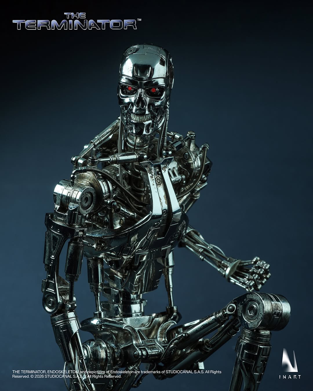 Inart Collectibles - The Terminator: T-800 Endoskeleton 1/6 Collectible Figure Pre-order