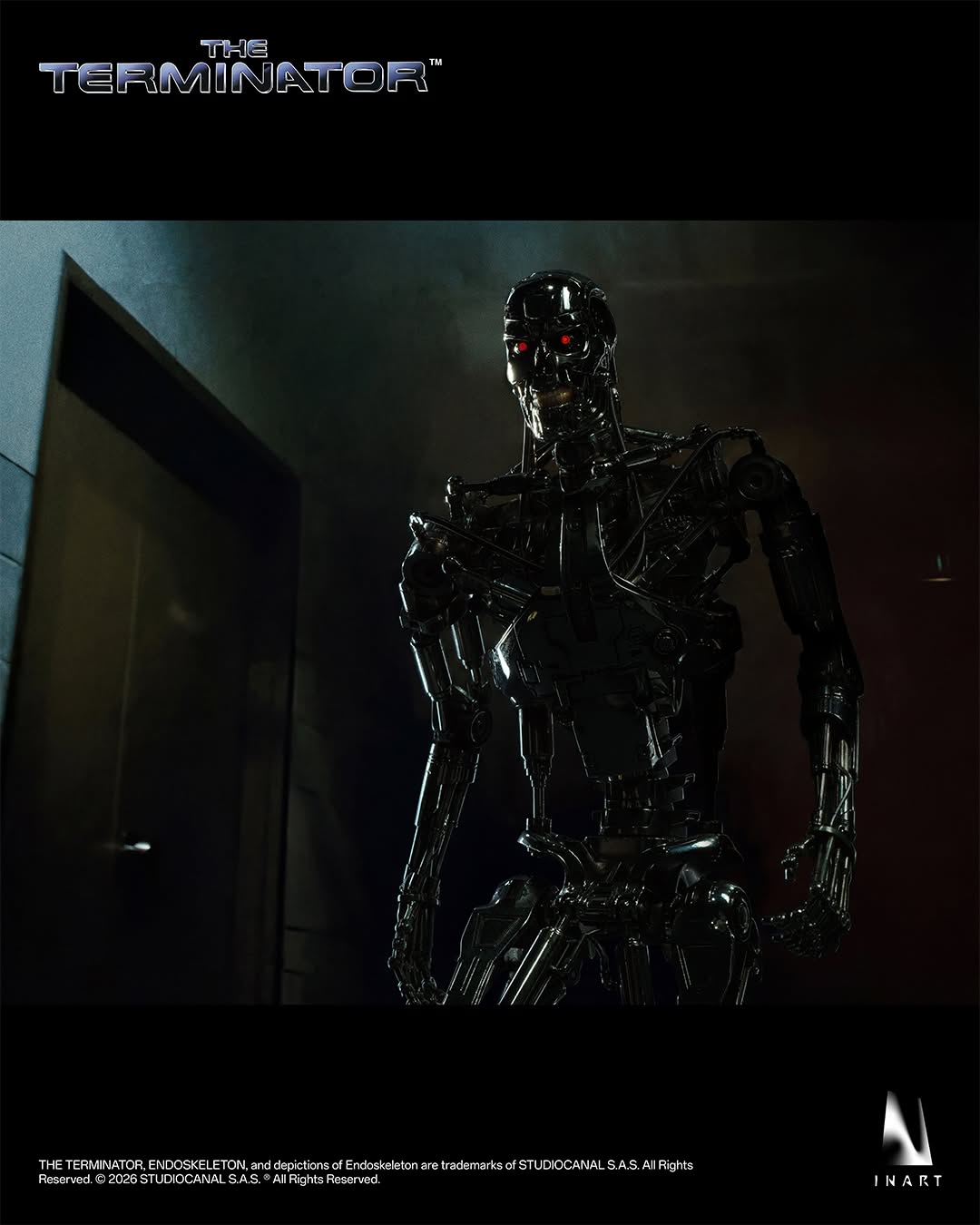 Inart Collectibles - The Terminator: T-800 Endoskeleton 1/6 Collectible Figure Pre-order