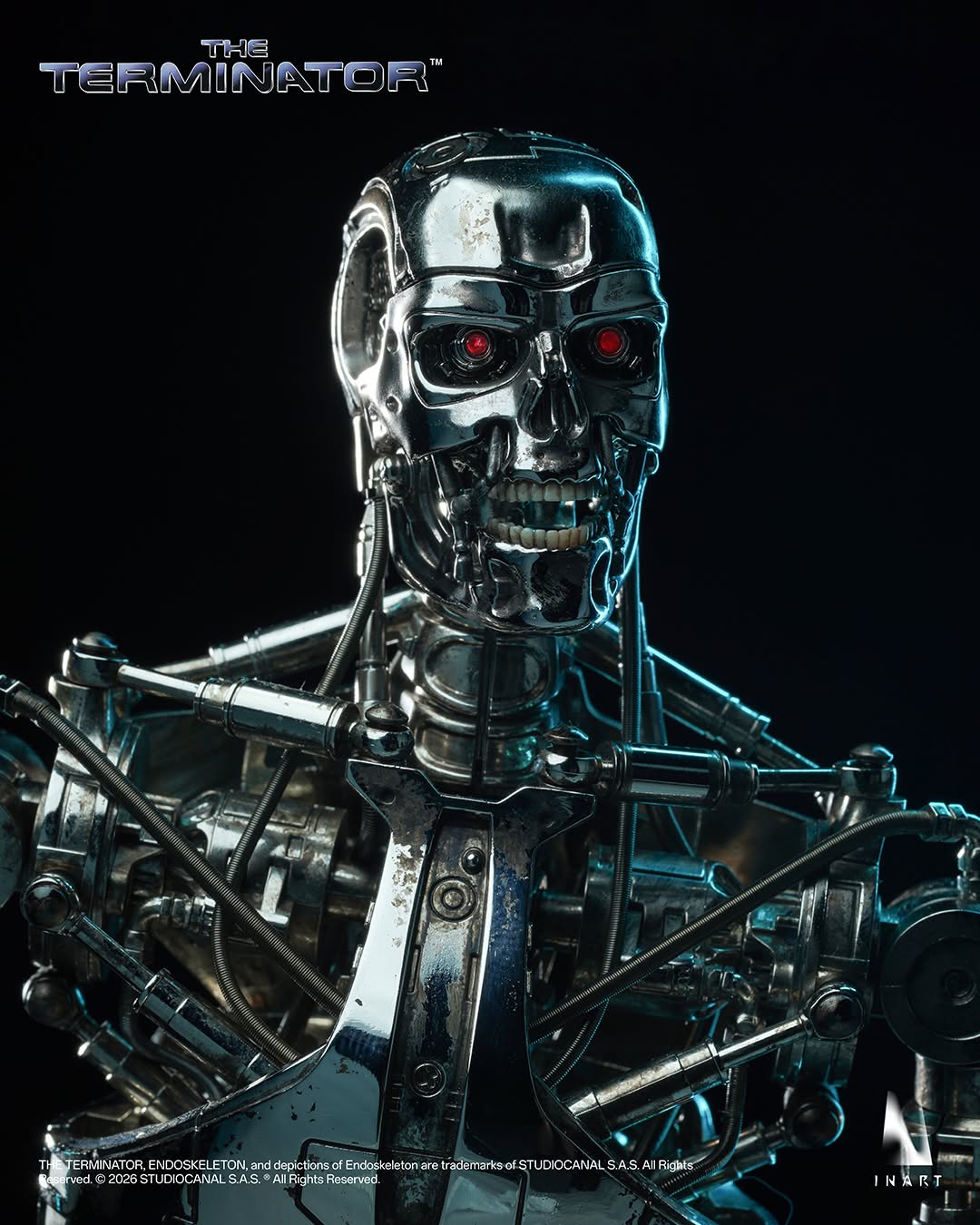 Inart Collectibles - The Terminator: T-800 Endoskeleton 1/6 Collectible Figure Pre-order
