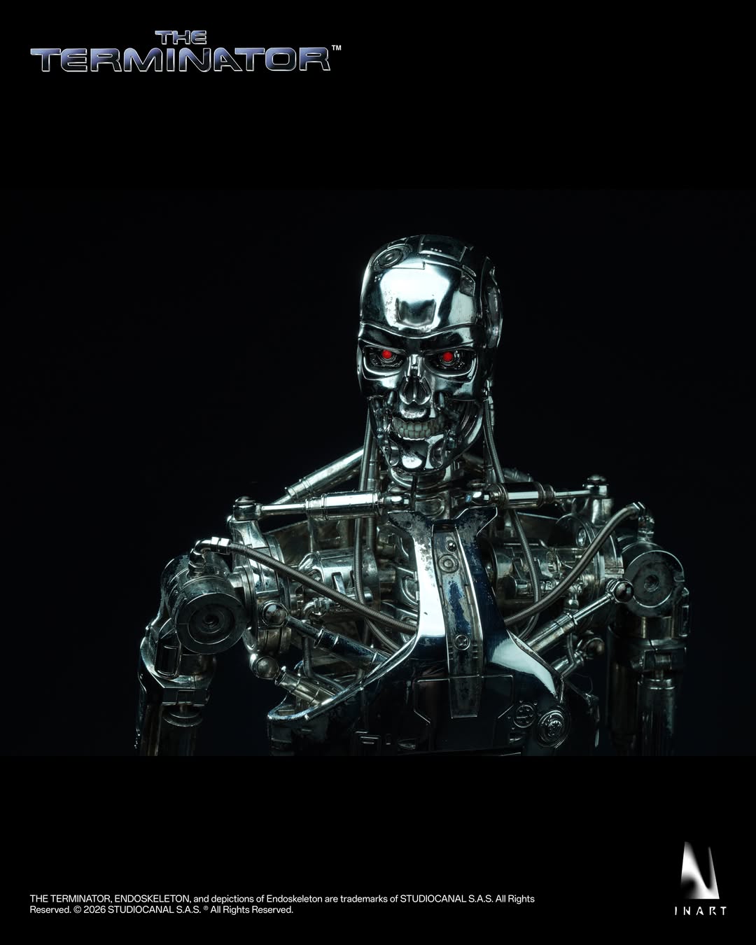 Inart Collectibles - The Terminator: T-800 Endoskeleton 1/6 Collectible Figure Pre-order