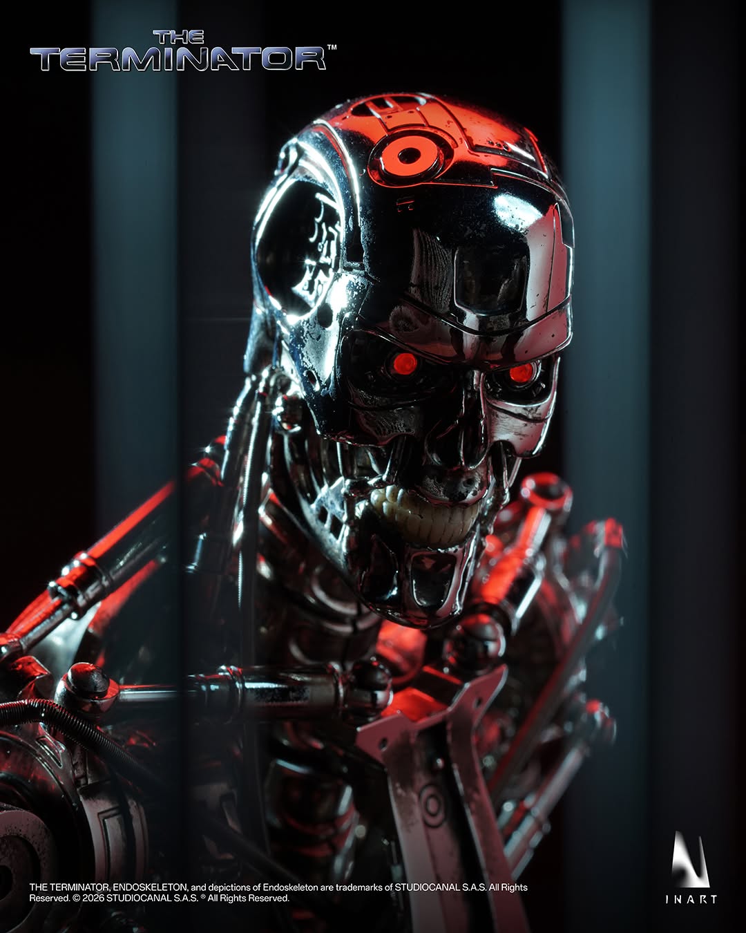 Inart Collectibles - The Terminator: T-800 Endoskeleton 1/6 Collectible Figure Pre-order