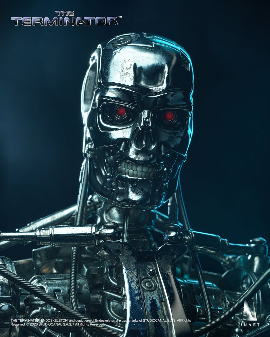 Inart Collectibles - The Terminator: T-800 Endoskeleton 1/6 Collectible Figure Pre-order
