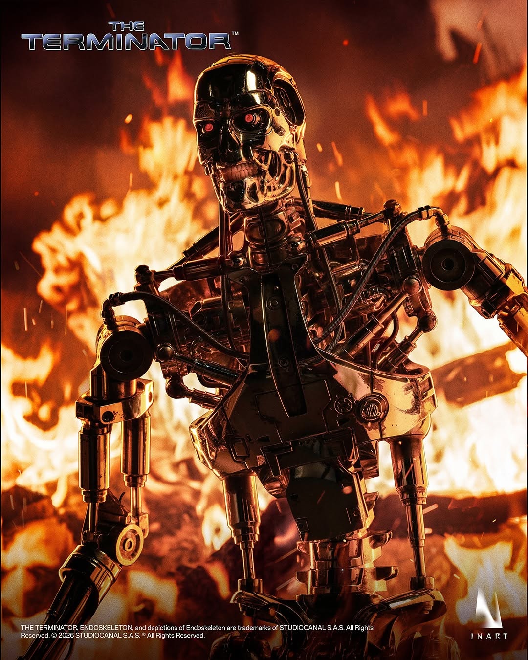 Inart Collectibles - The Terminator: T-800 Endoskeleton 1/6 Collectible Figure Pre-order