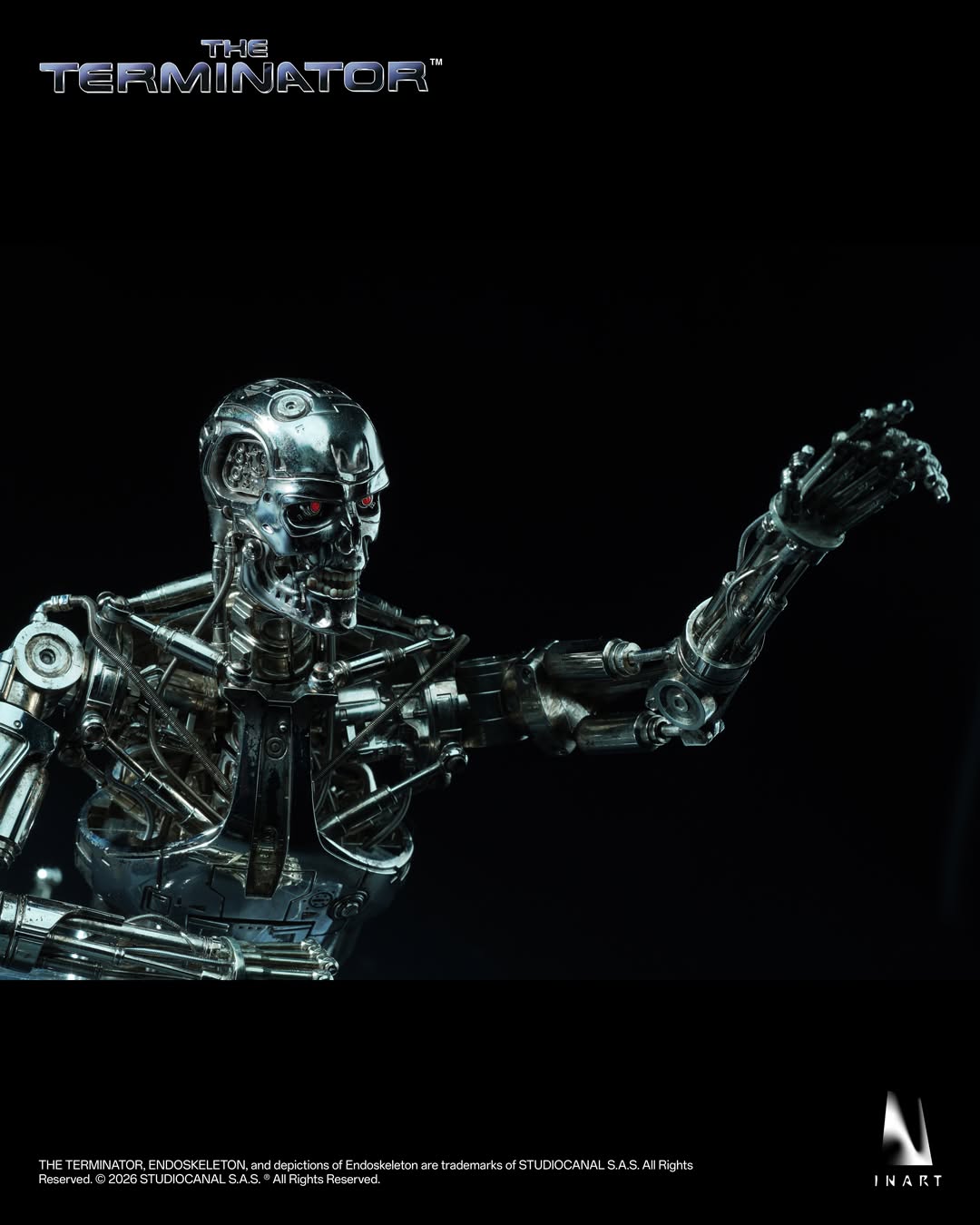 Inart Collectibles - The Terminator: T-800 Endoskeleton 1/6 Collectible Figure Pre-order