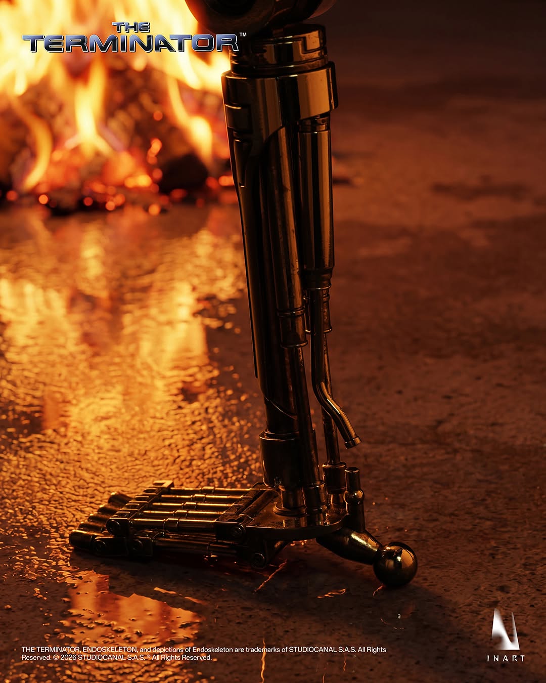 Inart Collectibles - The Terminator: T-800 Endoskeleton 1/6 Collectible Figure Pre-order