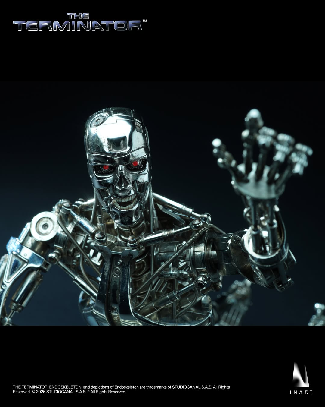 Inart Collectibles - The Terminator: T-800 Endoskeleton 1/6 Collectible Figure Pre-order