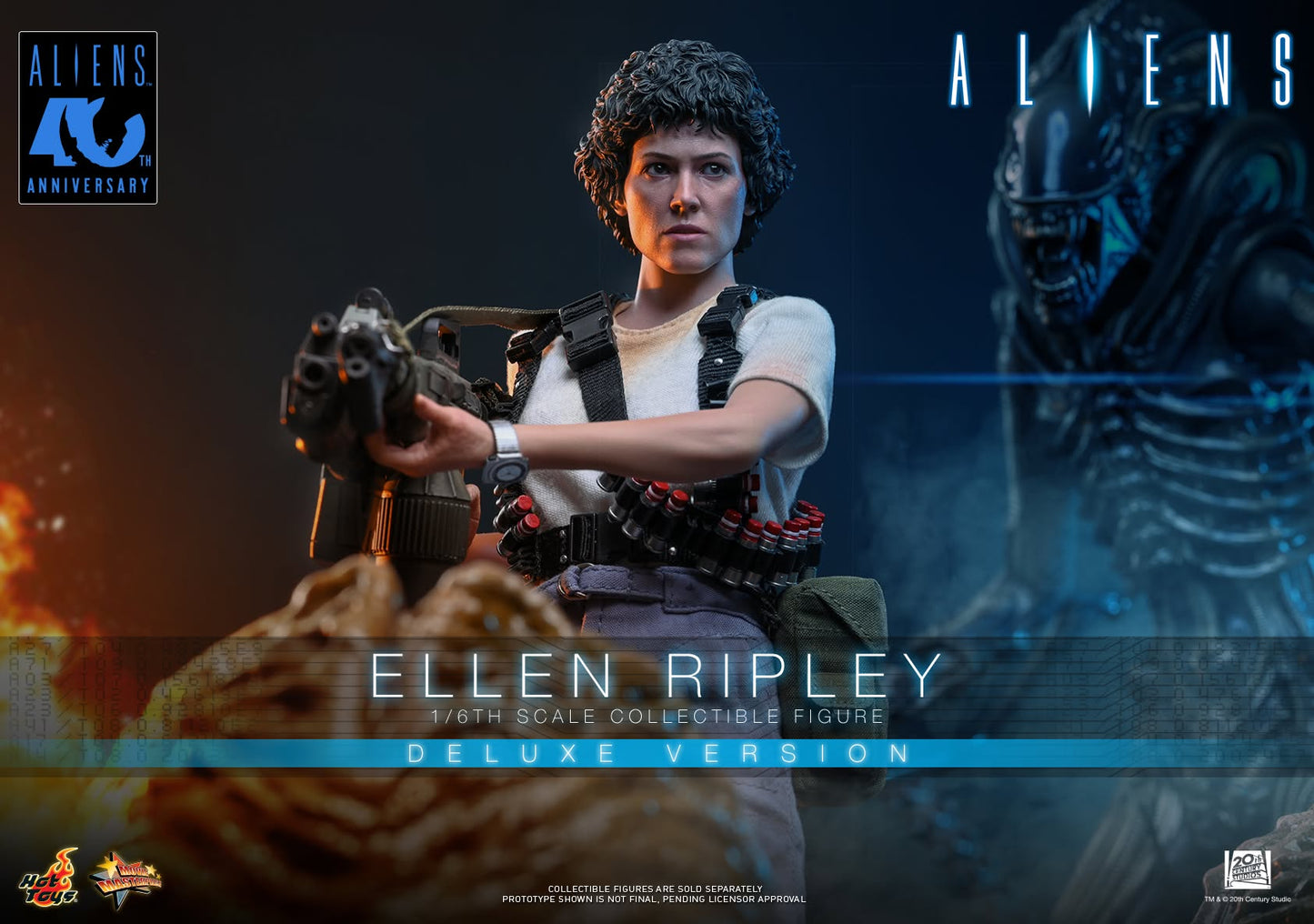 Hot Toys – MMS895 – Aliens: Ellen Ripley (Deluxe Version) 1/6th scale Collectible Figure - Preorder Now!!!