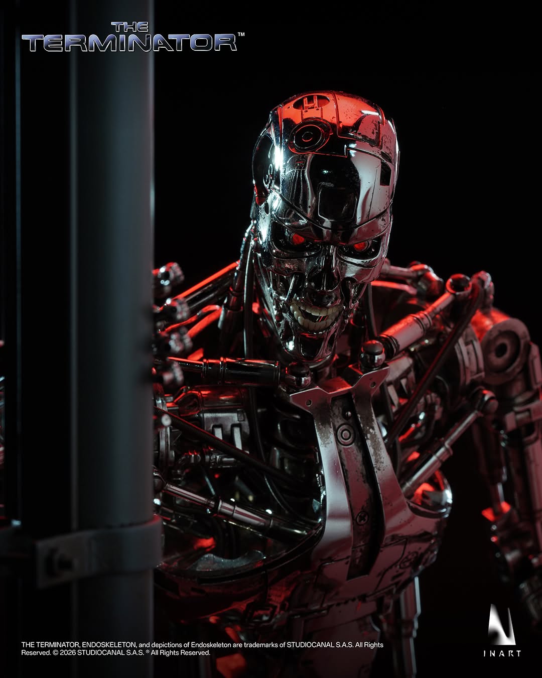 Inart Collectibles - The Terminator: T-800 Endoskeleton 1/6 Collectible Figure Pre-order
