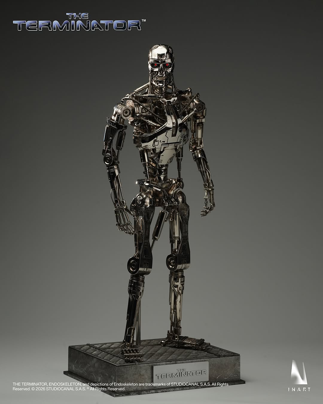 Inart Collectibles - The Terminator: T-800 Endoskeleton 1/6 Collectible Figure Pre-order