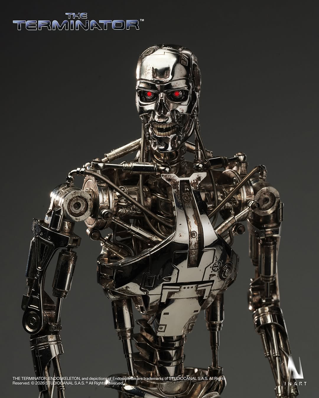Inart Collectibles - The Terminator: T-800 Endoskeleton 1/6 Collectible Figure Pre-order