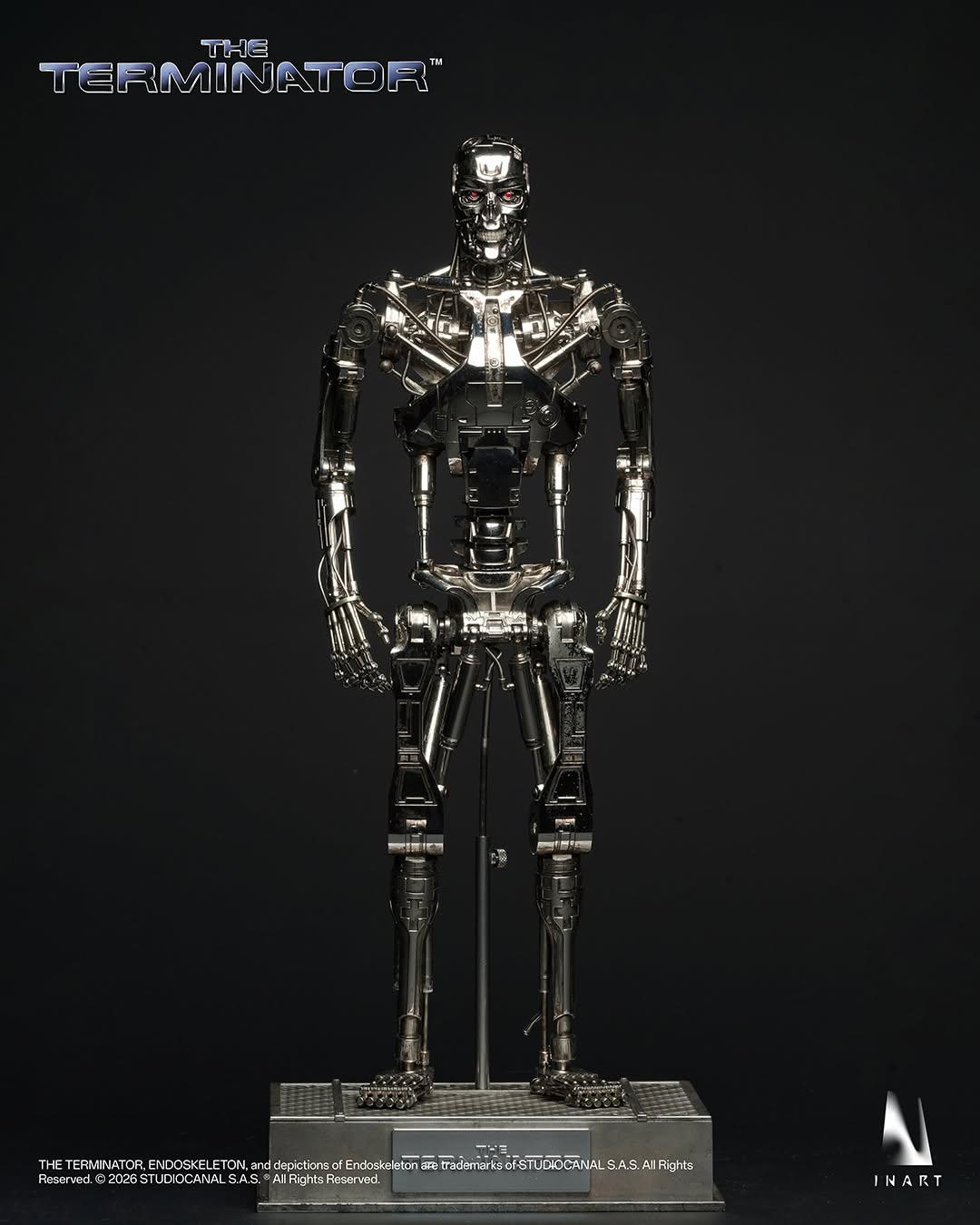 Inart Collectibles - The Terminator: T-800 Endoskeleton 1/6 Collectible Figure Pre-order