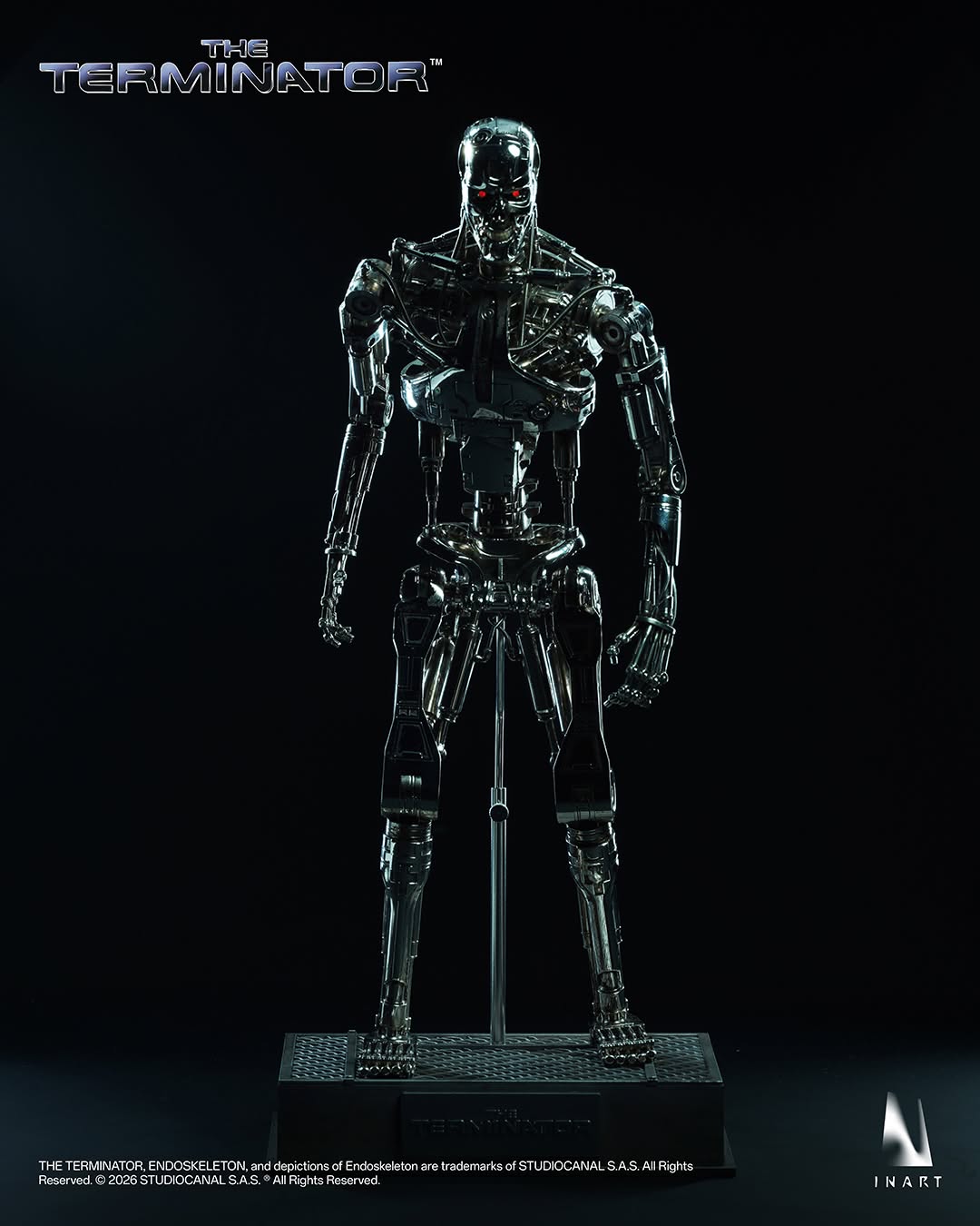 Inart Collectibles - The Terminator: T-800 Endoskeleton 1/6 Collectible Figure Pre-order