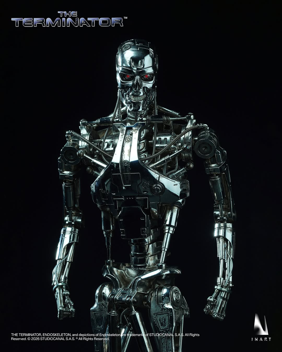Inart Collectibles - The Terminator: T-800 Endoskeleton 1/6 Collectible Figure Pre-order