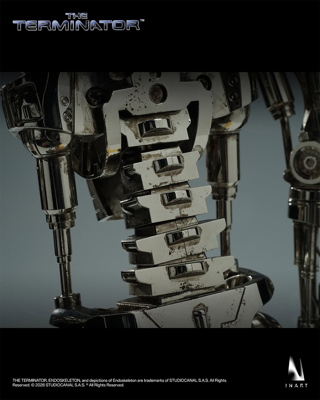 Inart Collectibles - The Terminator: T-800 Endoskeleton 1/6 Collectible Figure Pre-order
