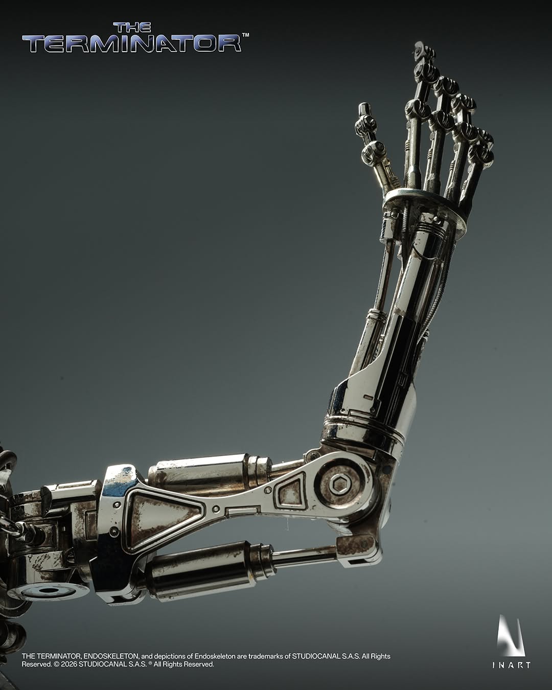 Inart Collectibles - The Terminator: T-800 Endoskeleton 1/6 Collectible Figure Pre-order