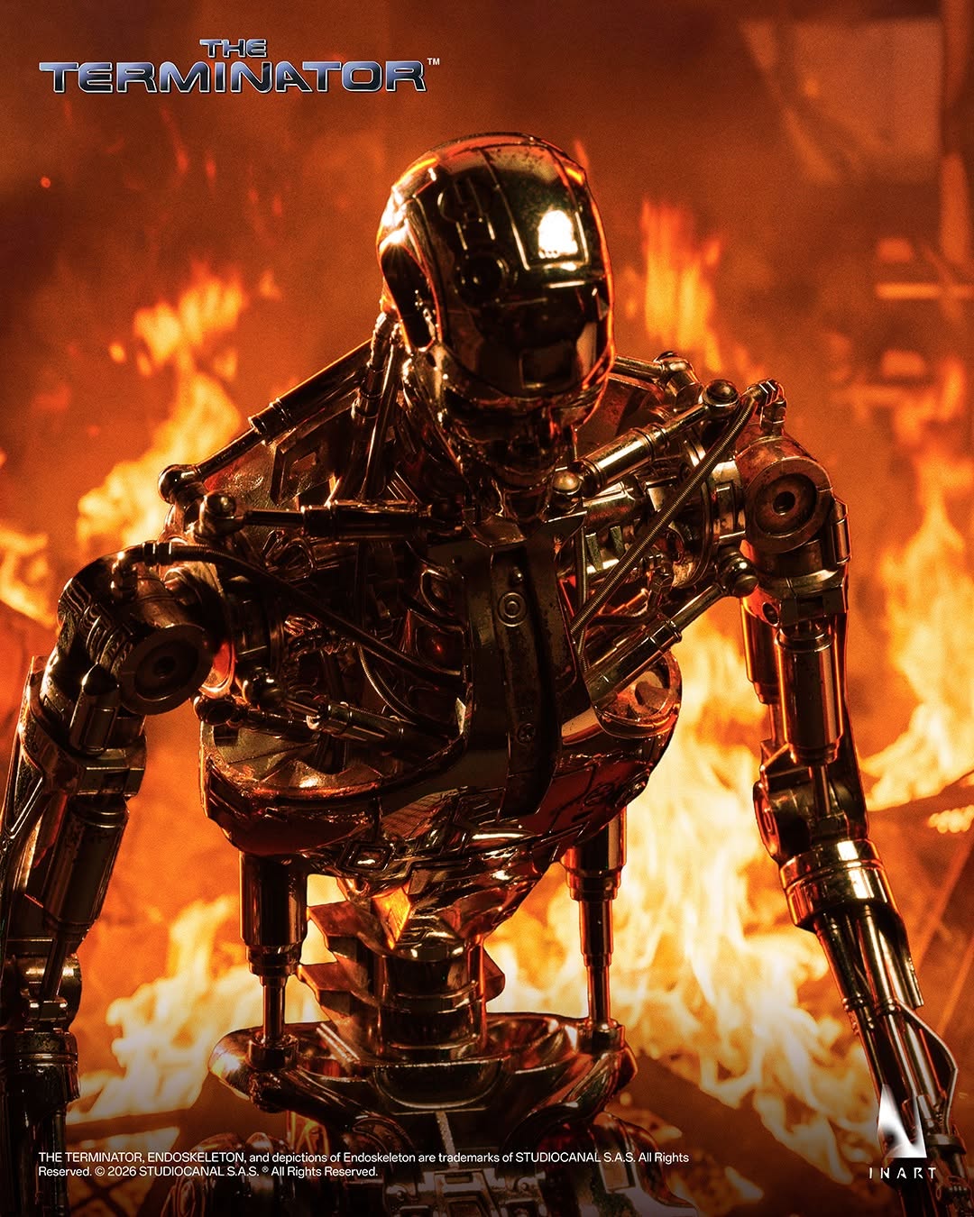 Inart Collectibles - The Terminator: T-800 Endoskeleton 1/6 Collectible Figure Pre-order