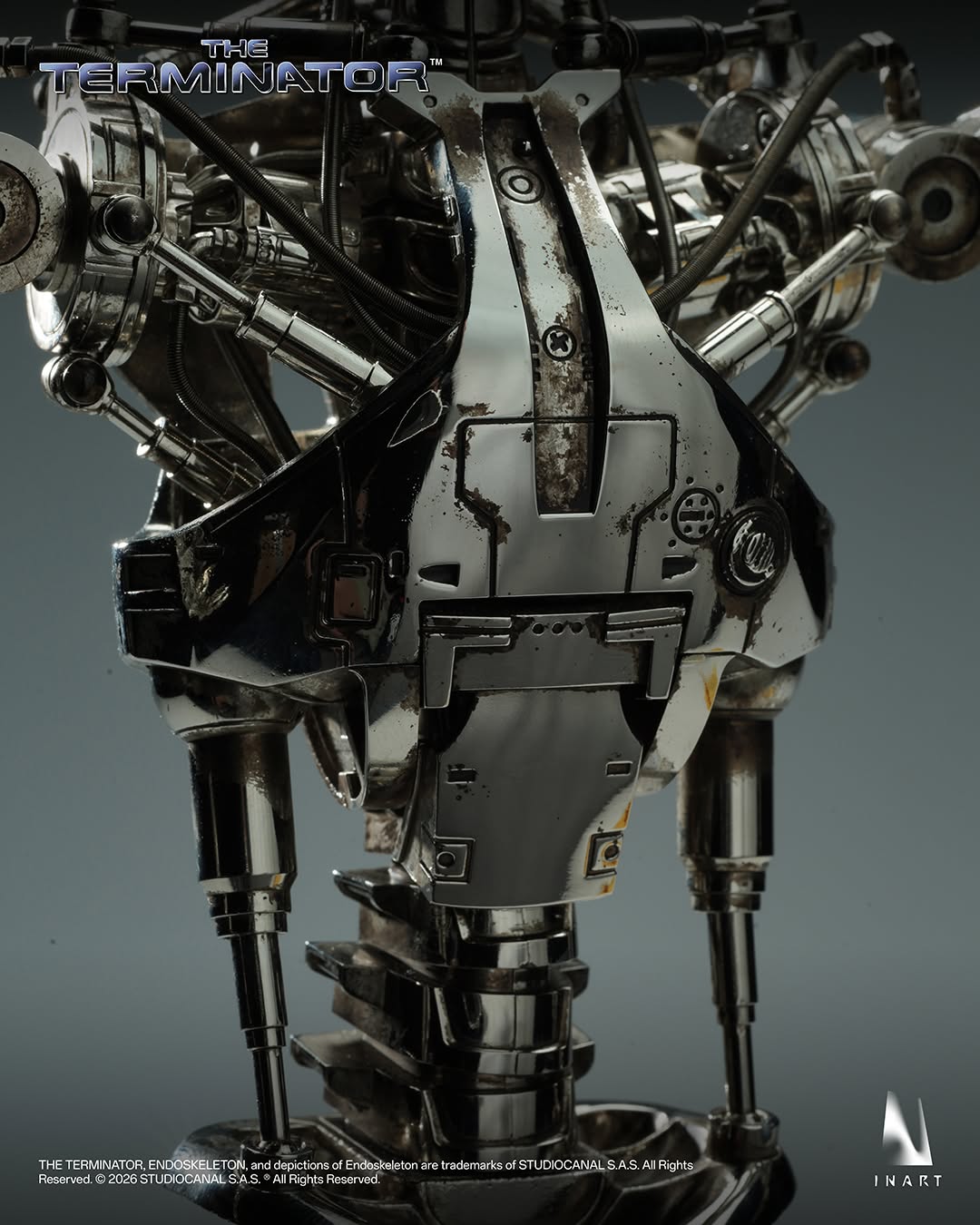 Inart Collectibles - The Terminator: T-800 Endoskeleton 1/6 Collectible Figure Pre-order