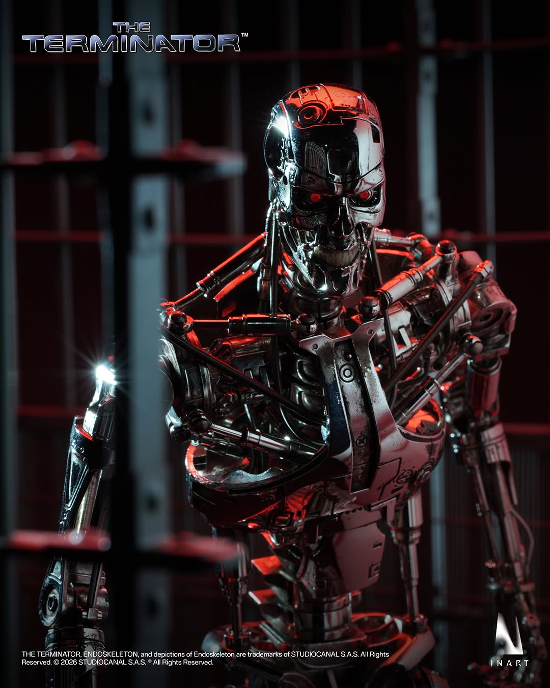 Inart Collectibles - The Terminator: T-800 Endoskeleton 1/6 Collectible Figure Pre-order